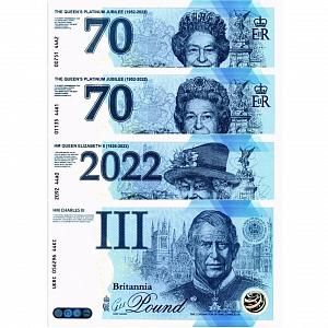 ВЕЛИКОБРИТАНИЯ/АНГЛИЯ НАБОР 1 ФУНТ (СУВЕНИРНЫЕ) 1