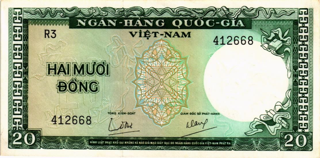 ЮЖНЫЙ ВЬЕТНАМ 20 ДОНГ 1