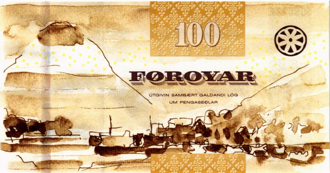 ФАРЕРСКИЕ ОСТРОВА 100 КРОН 2
