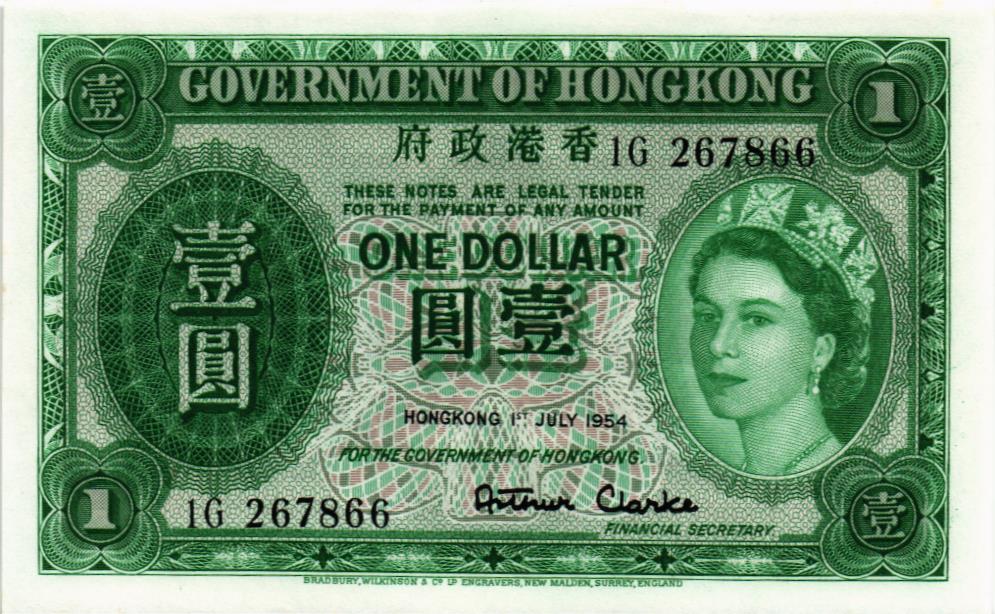 ГОНКОНГ 1 ДОЛЛАР 1