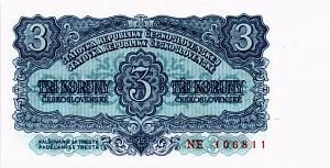 ЧЕХОСЛОВАКИЯ 3 КРОН 1