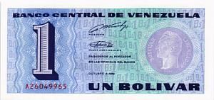 ВЕНЕСУЭЛА 1 БОЛИВАР 1