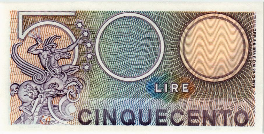 ИТАЛИЯ 500 ЛИР 2