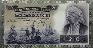 НИДЕРЛАНДЫ 20 ГУЛЬДЕНОВ (19.03.1941) 1