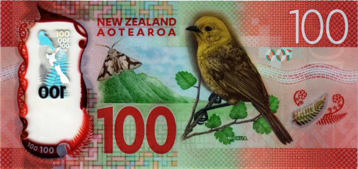 НОВАЯ ЗЕЛАНДИЯ 100 ДОЛЛАРОВ (СЕРИЯ -AA-) 2