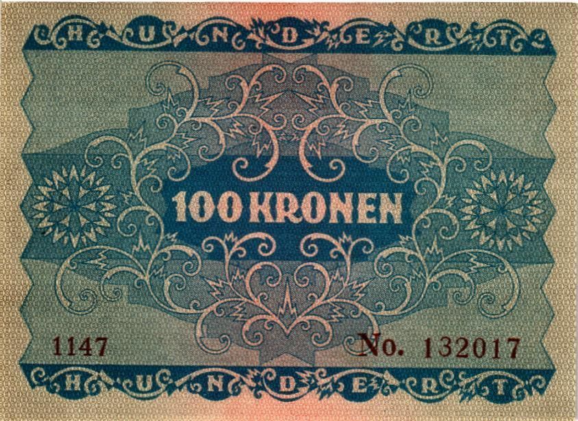 АВСТРИЯ 100 КРОН 2