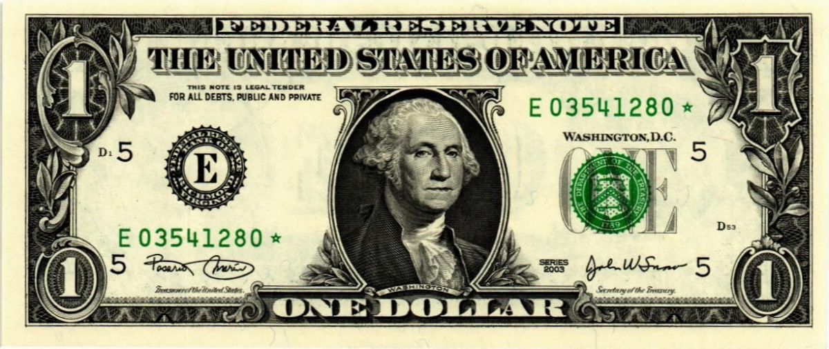 США 1 ДОЛЛАР (E - РИЧМОНД, REPLACEMENT) 1