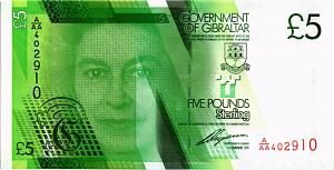 ГИБРАЛТАР 5 ФУНТОВ (-AA-) 1