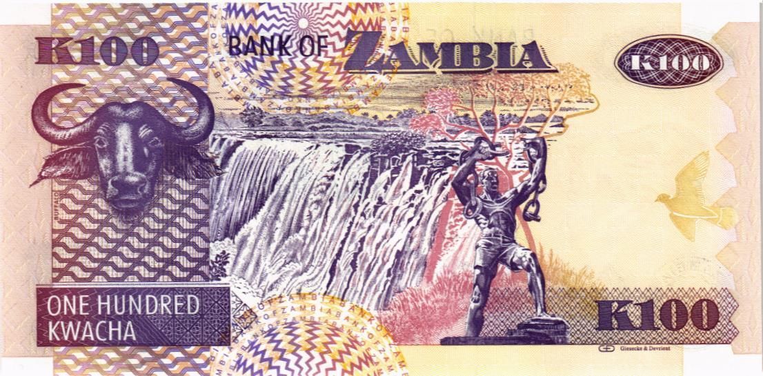 ЗАМБИЯ 100 КВАЧА 2
