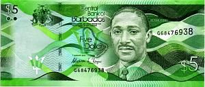 БАРБАДОС 5 ДОЛЛАРОВ 1