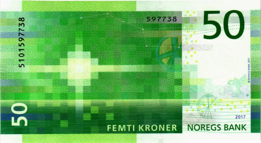 НОРВЕГИЯ 50 КРОН 2