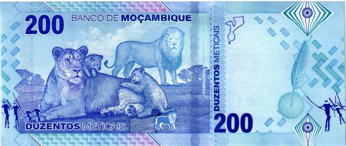 МОЗАМБИК 200 МЕТИКАЛЬ 2
