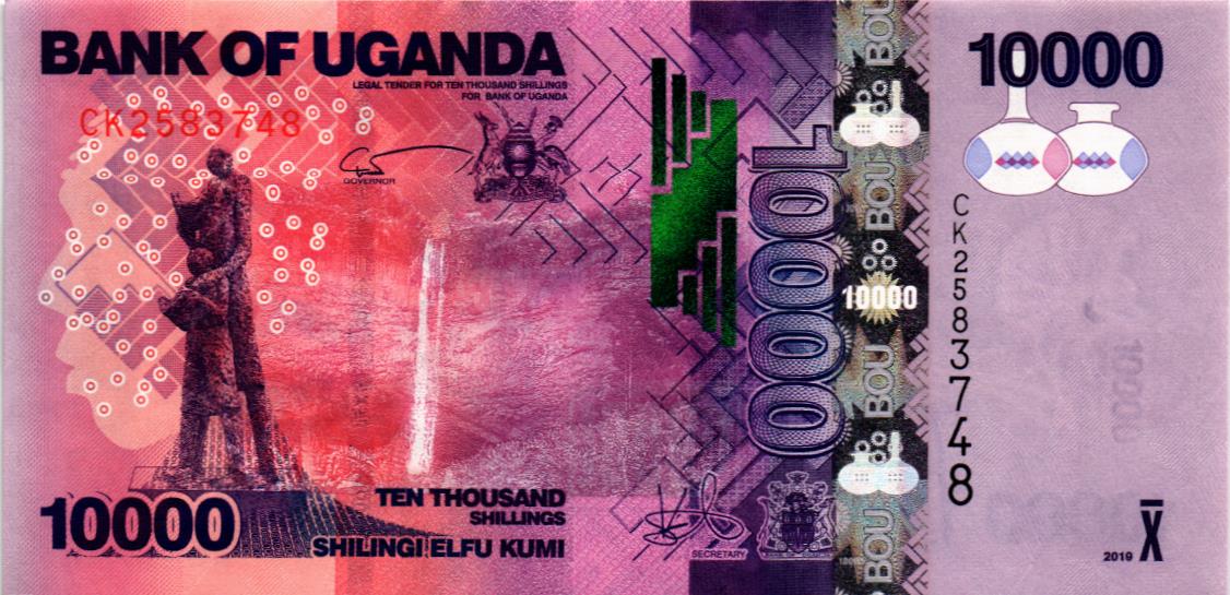 УГАНДА 10000 ШИЛЛИНГОВ 1
