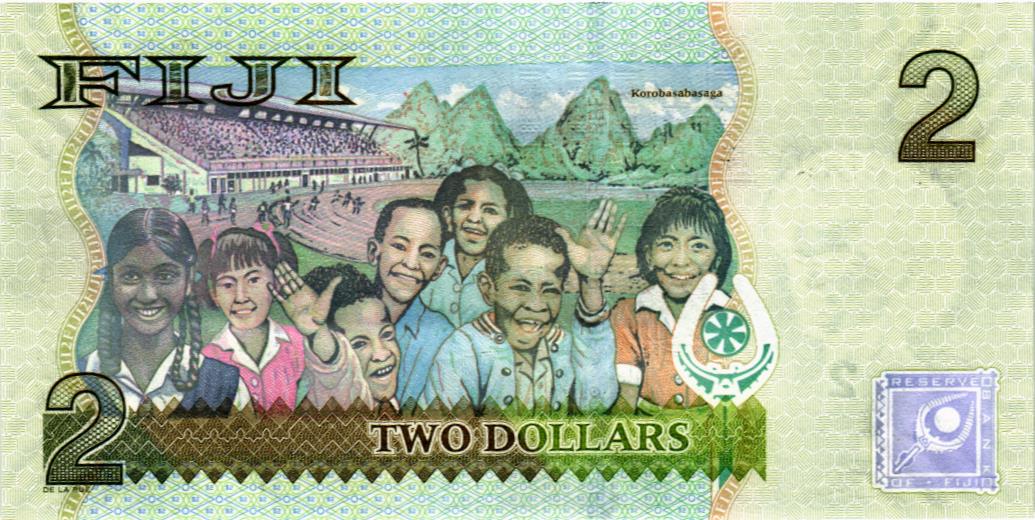 ФИДЖИ 2 ДОЛЛАРА 2