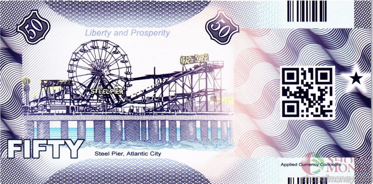 НЬЮ-ДЖЕРСИ 50 ДОЛЛАРОВ 2