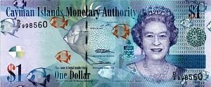 КАЙМАНОВЫ ОСТРОВА 1 ДОЛЛАР (D/3) 1