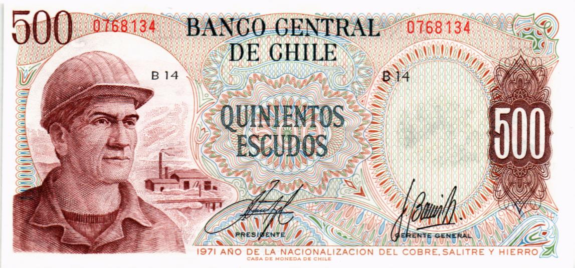ЧИЛИ 500 ЭСКУДО 1