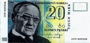 ФИНЛЯНДИЯ 20 МАРОК 1