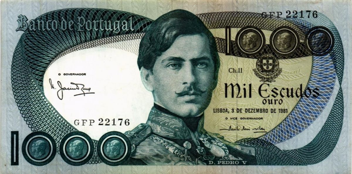 ПОРТУГАЛИЯ 1000 ЭСКУДО 1