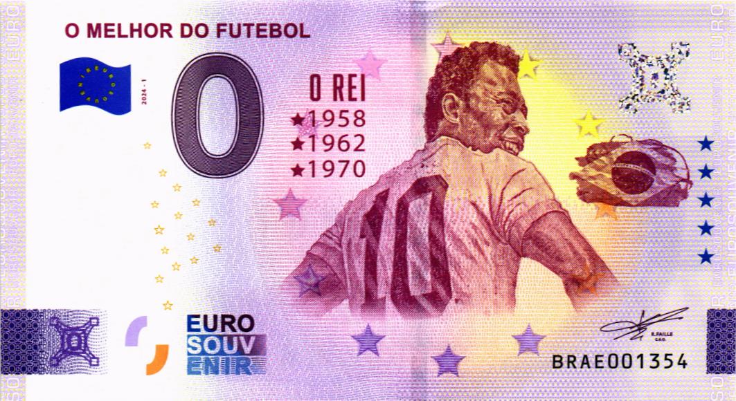 O MELHOR DO FUTEBOL (PELE) 0 ЕВРО 1