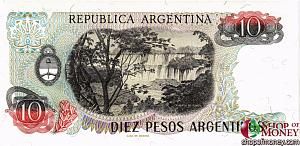 АРГЕНТИНА 10 ПЕСО 2
