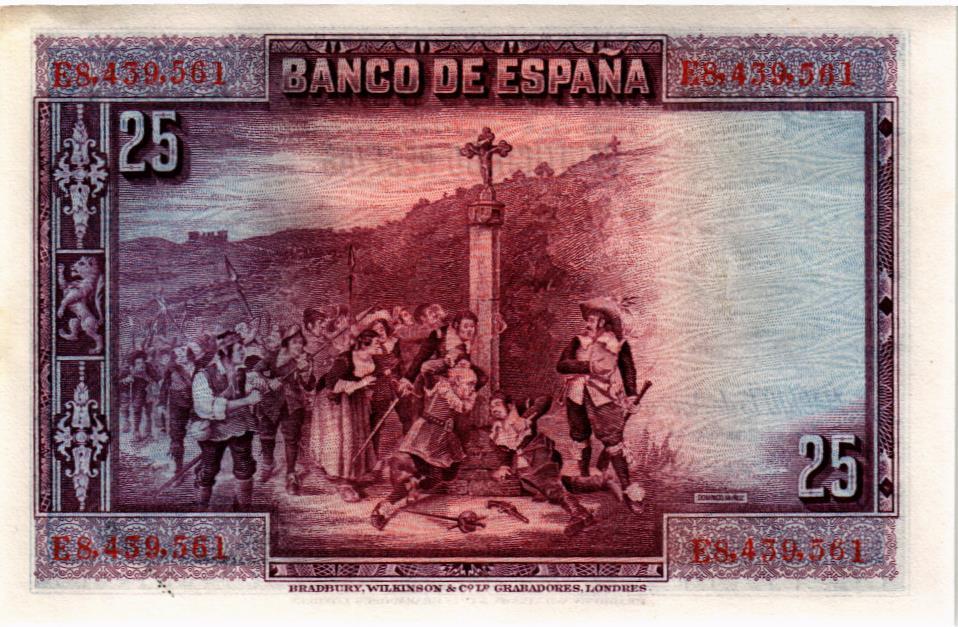 ИСПАНИЯ 25 ПЕСЕТ 2