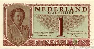 НИДЕРЛАНДЫ 1 ГУЛЬДЕН 1