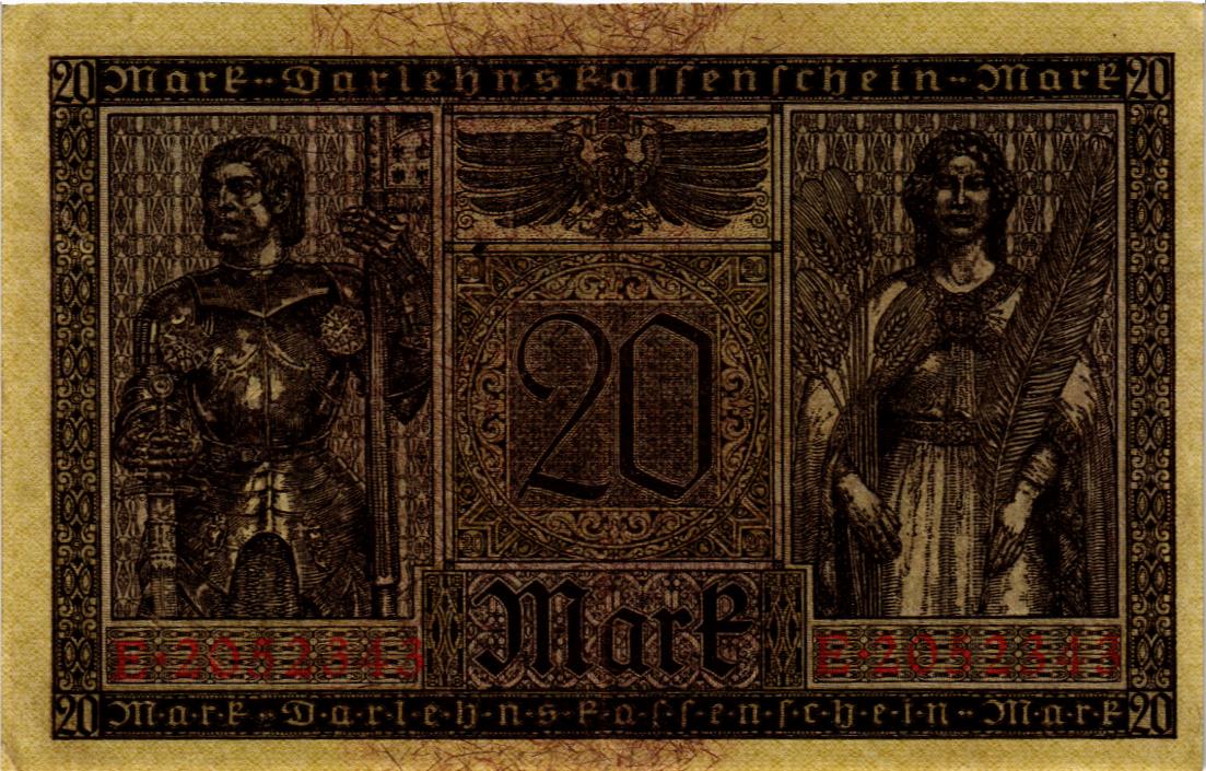 ГЕРМАНИЯ 20 МАРОК 2