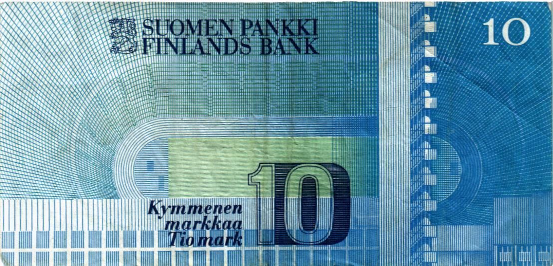 ФИНЛЯНДИЯ 10 МАРОК 2