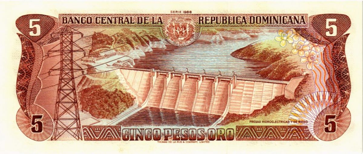 ДОМИНИКАНСКАЯ РЕСПУБЛИКА 5 ПЕСО 2