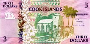 ОСТРОВА КУКА 3 ДОЛЛАРА 1