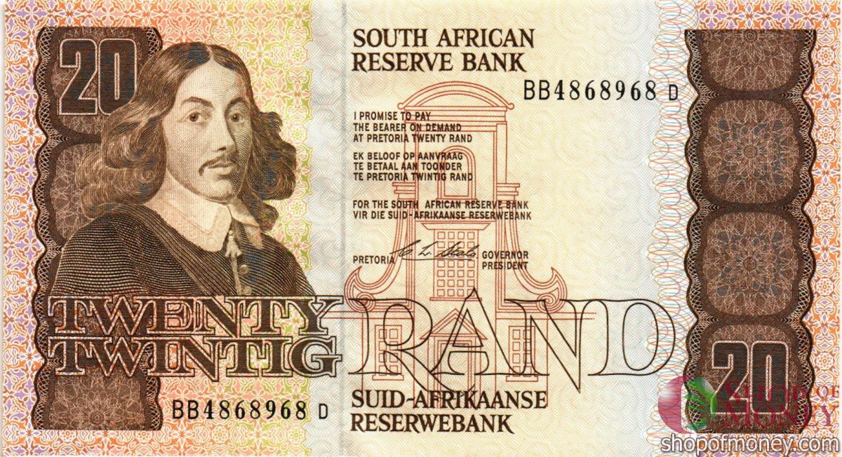 ЮАР 20 РАНД 1