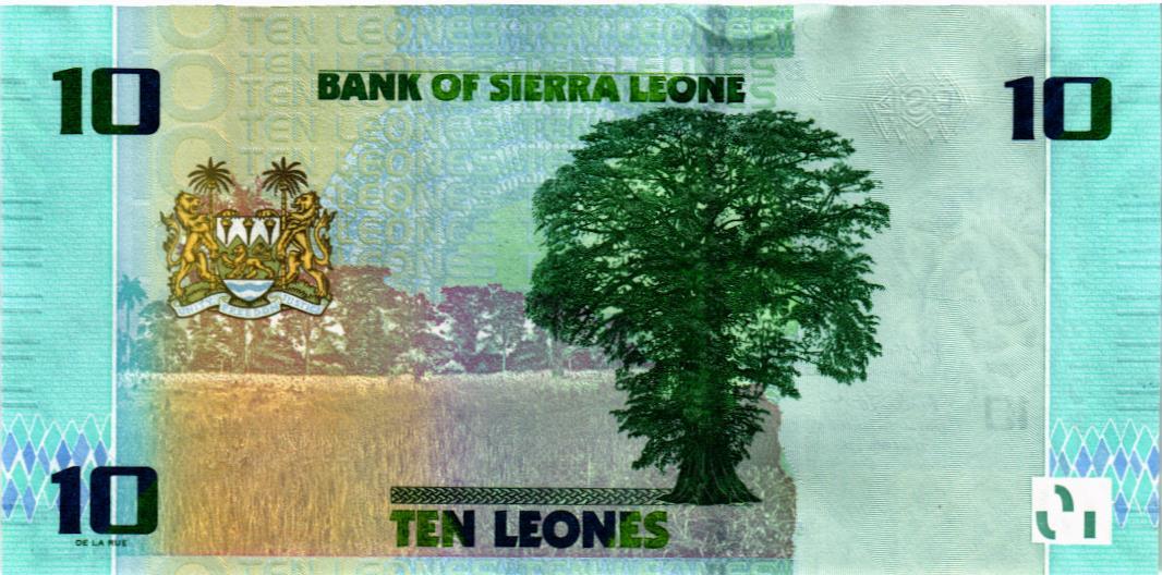 СЬЕРРА ЛЕОНЕ 10 ЛЕОНЕ 2