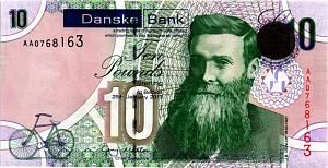 СЕВЕРНАЯ ИРЛАНДИЯ 10 ФУНТОВ (DANSKE BANK) 1
