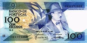 ПОРТУГАЛИЯ 100 ЭСКУДО 1