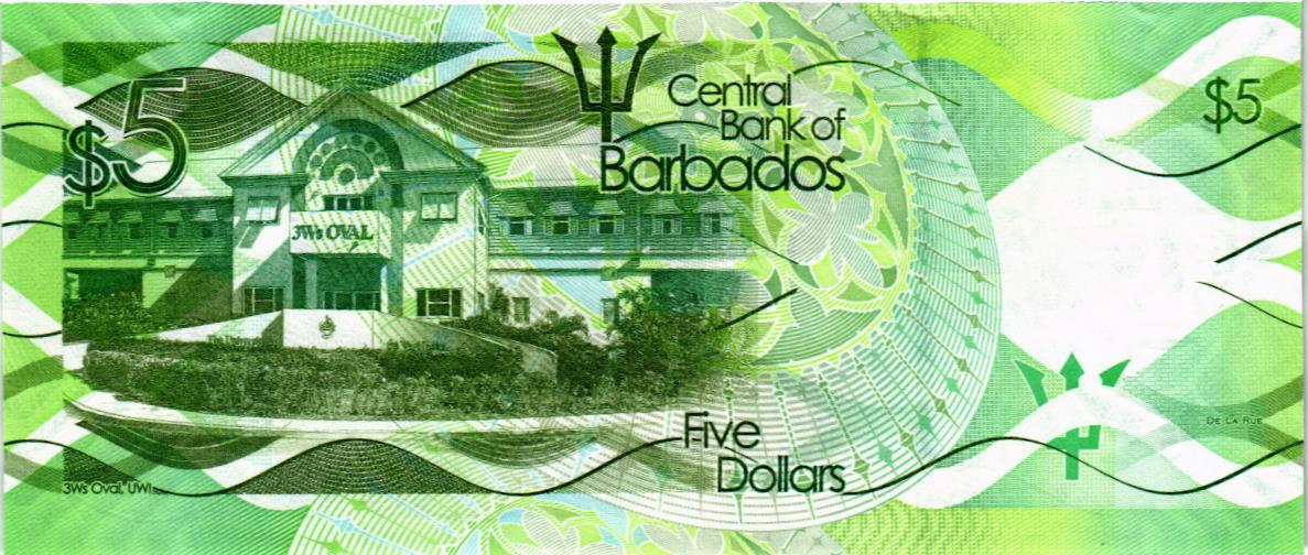 БАРБАДОС 5 ДОЛЛАРОВ 2
