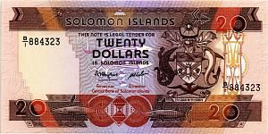 СОЛОМОНОВЫ ОСТРОВА 20 ДОЛЛАРОВ 1