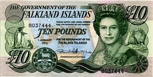 ФОЛКЛЕНДСКИЕ ОСТРОВА 10 ФУНТОВ 1