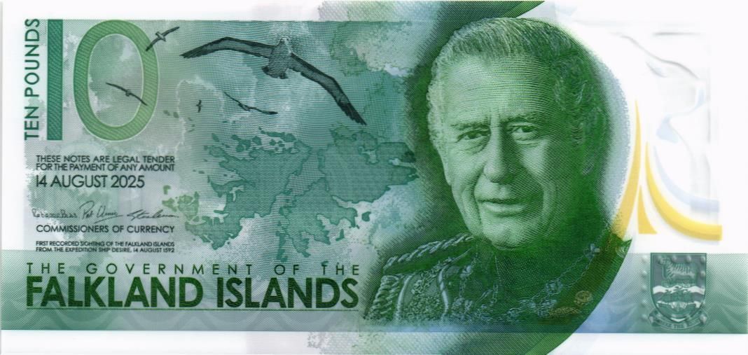 ФОЛКЛЕНДСКИЕ ОСТРОВА 10 ФУНТОВ 1