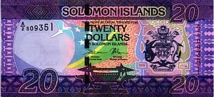 СОЛОМОНОВЫ ОСТРОВА 20 ДОЛЛАРОВ 1