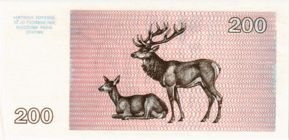 ЛИТВА 200 ТАЛОНАС 1