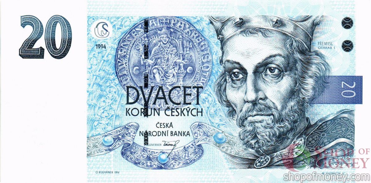 ЧЕХИЯ 20 КРОН 1