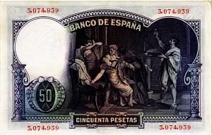 ИСПАНИЯ 50 ПЕСЕТ 2
