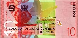 САН-ТОМЕ И ПРИНСИПИ 10 ДОБР (БУМАГА) 1