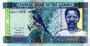 ГАМБИЯ 25 ДАЛАСИ 1