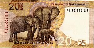ЮАР 20 РАНД 2