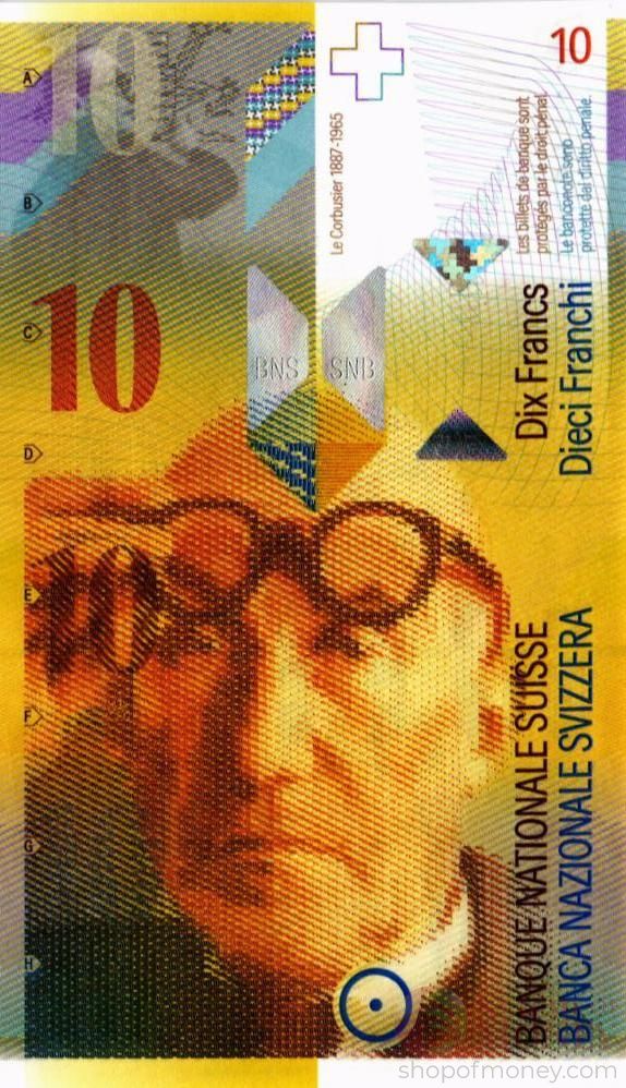 ШВЕЙЦАРИЯ 10 ФРАНКОВ 1
