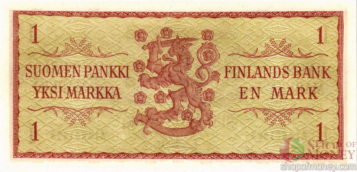 ФИНЛЯНДИЯ 1 МАРКА 2
