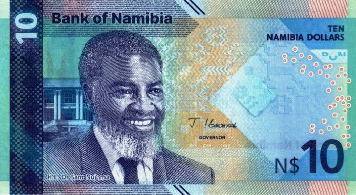 НАМИБИЯ 10 ДОЛЛАРОВ 1
