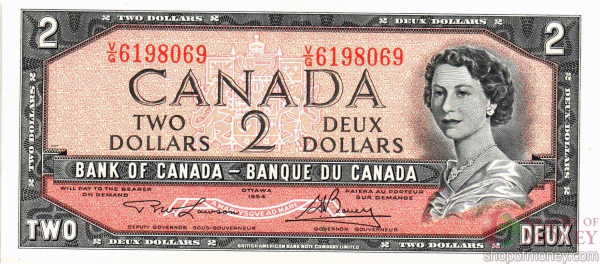 КАНАДА 2 ДОЛЛАРА 1